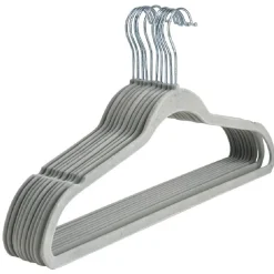 Lot de 10 cintres velours