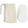 Lot de 5 disques démaquillants en coton réutilisables Ø8cm