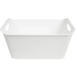 Lot de 3 panières 18 L Blanche