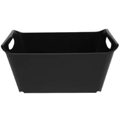 Lot de 3 panières 18 L Noire