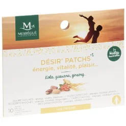 Lot de 10 patchs désir Messegué