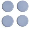 Lot de 4 patins adhésifs téflon Ø6,5cm