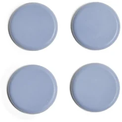 Lot de 4 patins adhésifs téflon Ø6,5cm