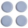 Lot de 4 patins adhésifs téflon Ø4cm