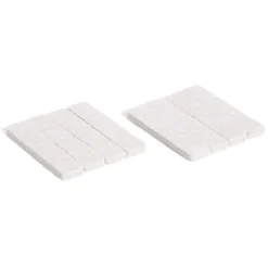 Lot de 8 patins en feutre adhésif ultra puissant - 63x12 mm