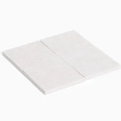 Lot de 4 patins en feutre adhésif ultra puissant - 50x50 mm