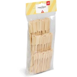 Lot de 150 piques d'apéritif en bambou