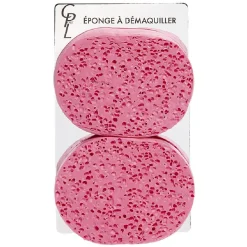 Lot de 2 éponges à démaquiller en acrylique