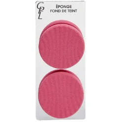 Lot de 2 éponges à fond de teint en acrylique