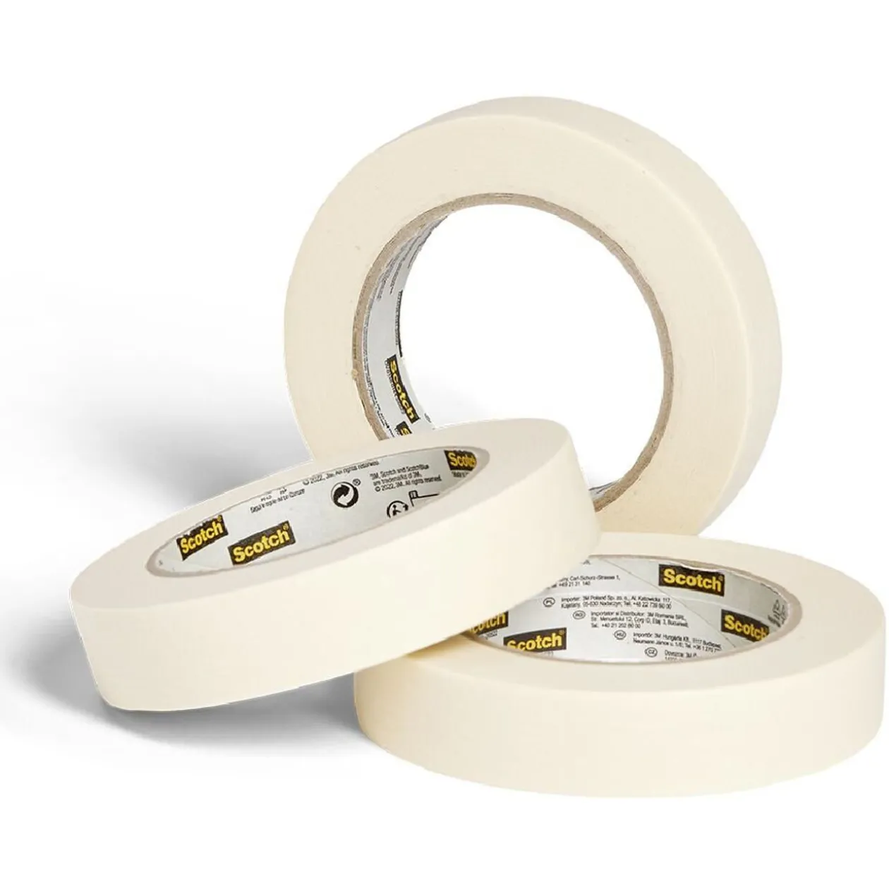 Lot de 3 rubans de masquage classic 24mm L50m