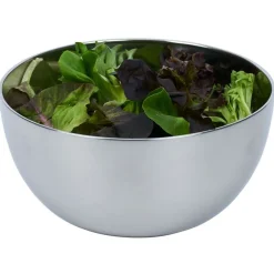 Lot de 3 saladiers en inox Ø18,7/23,6/28,5cm