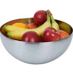 Lot de 3 saladiers en inox Ø18,7/23,6/28,5cm