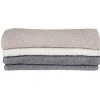 Lot de 4 serviettes de toilettes