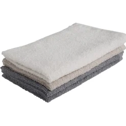 Lot de 4 serviettes de toilettes