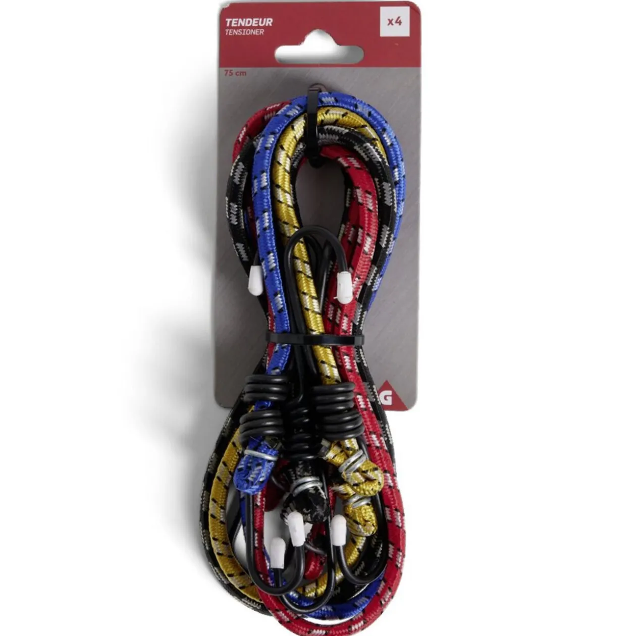 Lot de 4 tendeurs 75cm