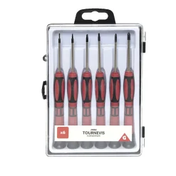 Lot de 6 tournevis et 1 clé allen