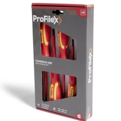 Lot de 5 tournevis VDE