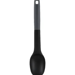 Lot de 6 ustensiles avec support noir gris