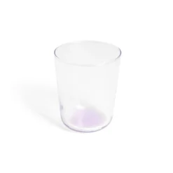 Lot de 6 verres 31cl transparents avec fond coloré
