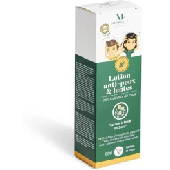 Lotion Anti-poux et Lentes aux extraits de coco