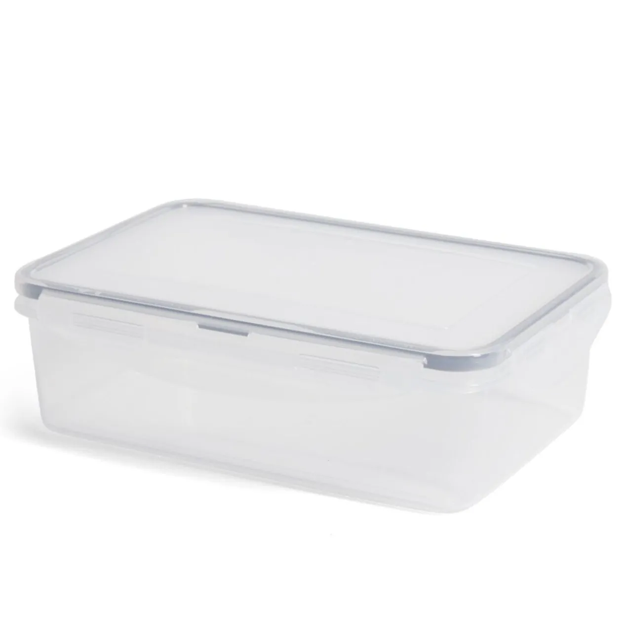 Lunch box 1,7L boîte alimentaire en plastique avec couvercle à clips