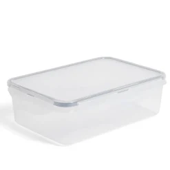 Lunch box 1,7L boîte alimentaire en plastique avec couvercle à clips