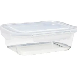 Lunchbox en verre x2 avec couvercle 640ml et 1,05L