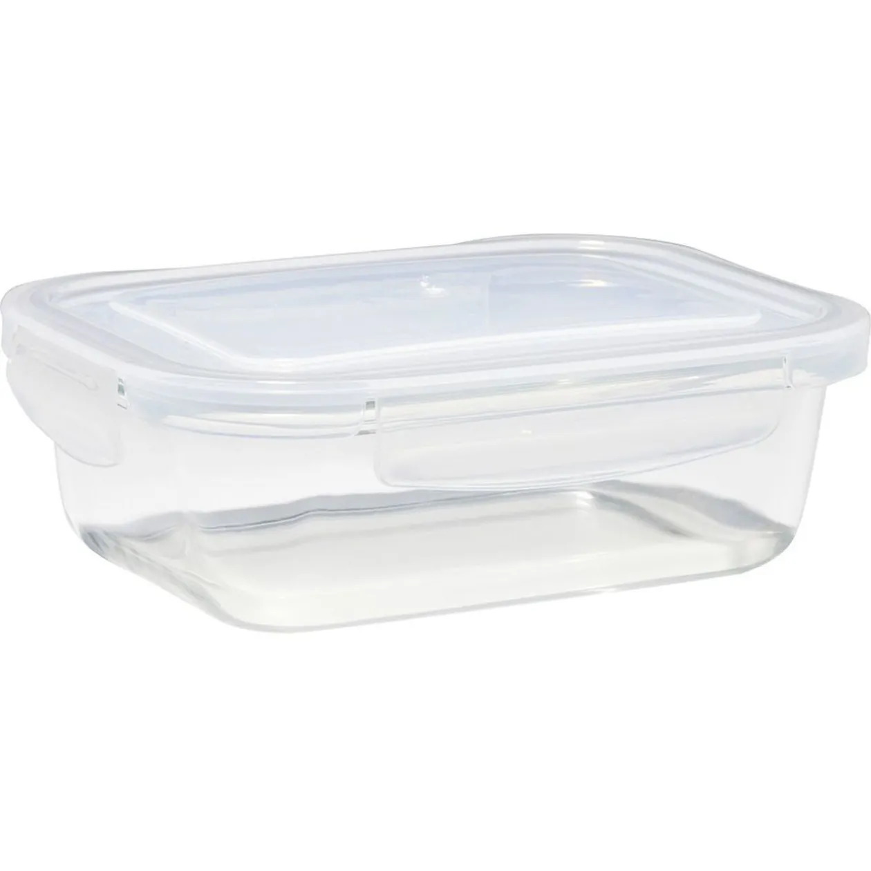 Lunchbox en verre x2 avec couvercle 1,05L et 1,5L