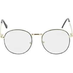 Lunettes noires et dorées anti lumière bleue