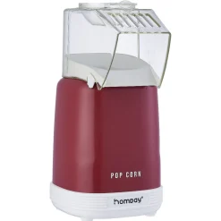 Machine à pop corn Homday 1100W - rouge ou beige