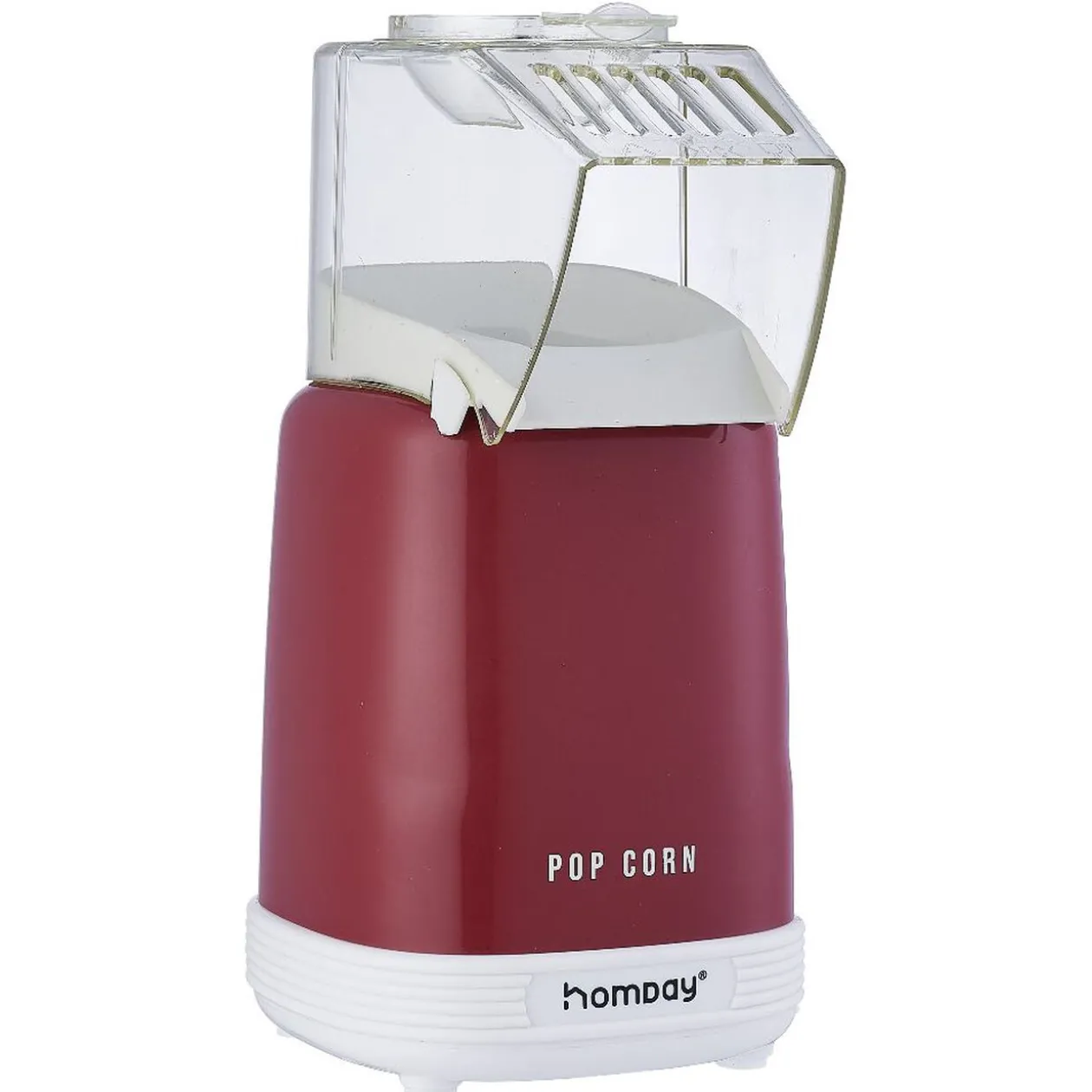 Machine à pop corn Homday 1100W - rouge ou beige