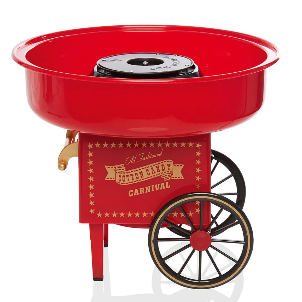 Machine barbe à papa rouge