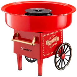 Machine barbe à papa rouge