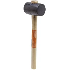Maillet avec tête en caoutchouc