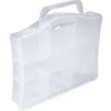 Mallette plastique 7 compartiments 23x18xH4cm