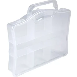 Mallette plastique 7 compartiments 23x18xH4cm