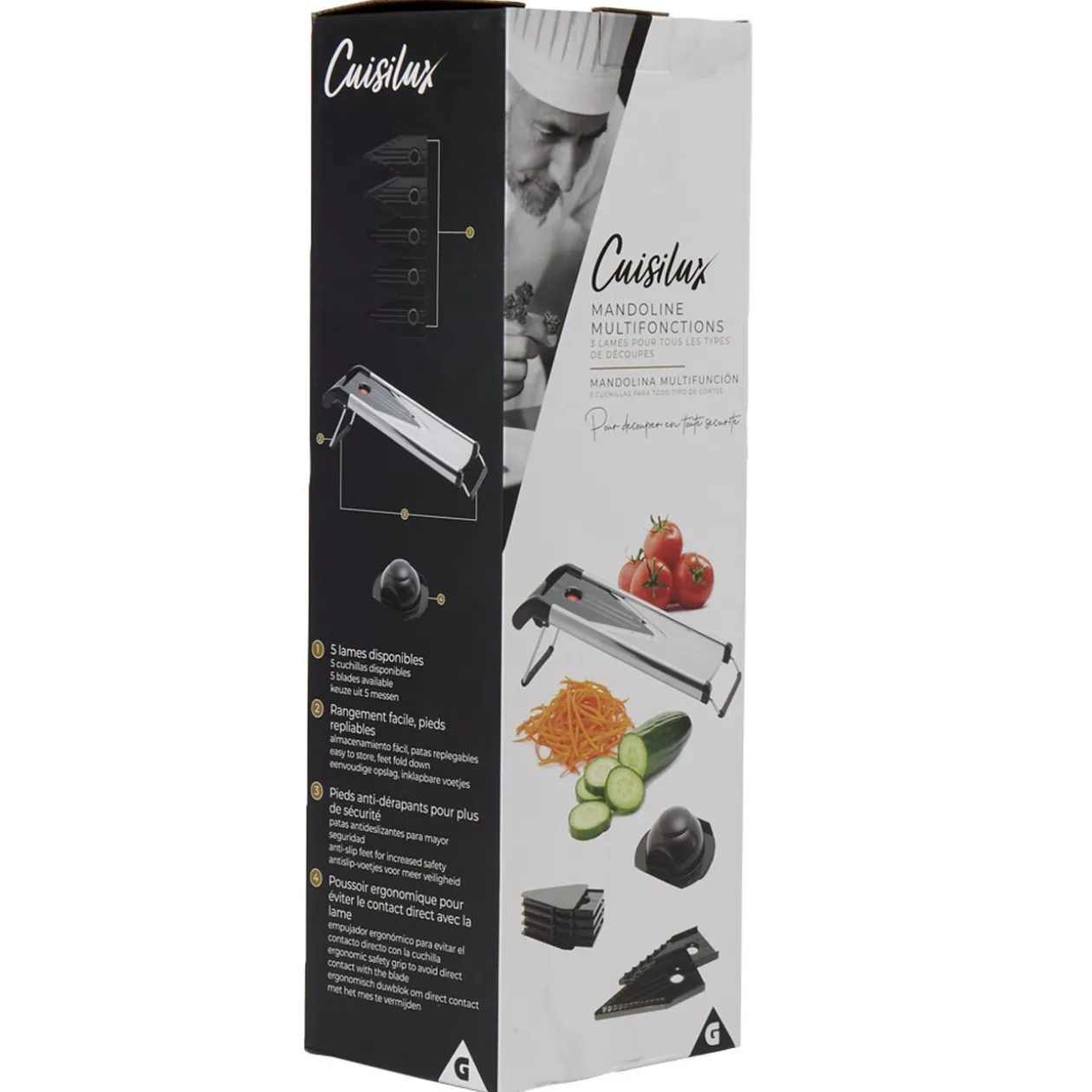 Mandoline multifonction Cuisilux
