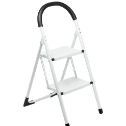 Marche pied en métal à 2 marches