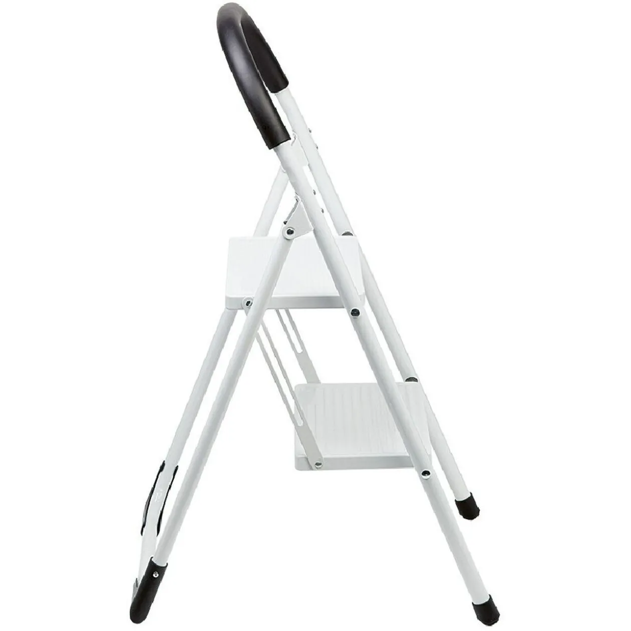 Marche pied gris et noir Profilex à 2 marches