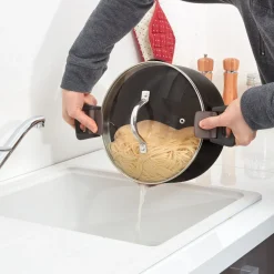 Marmite avec couvercle passoire ø 24 cm