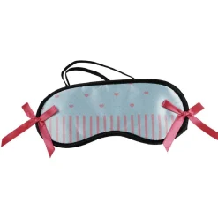 Masque bleu de nuit en satin