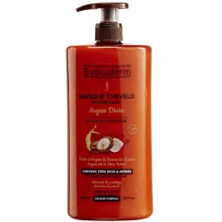Masque cheveux Evoluderm argan divin 1L