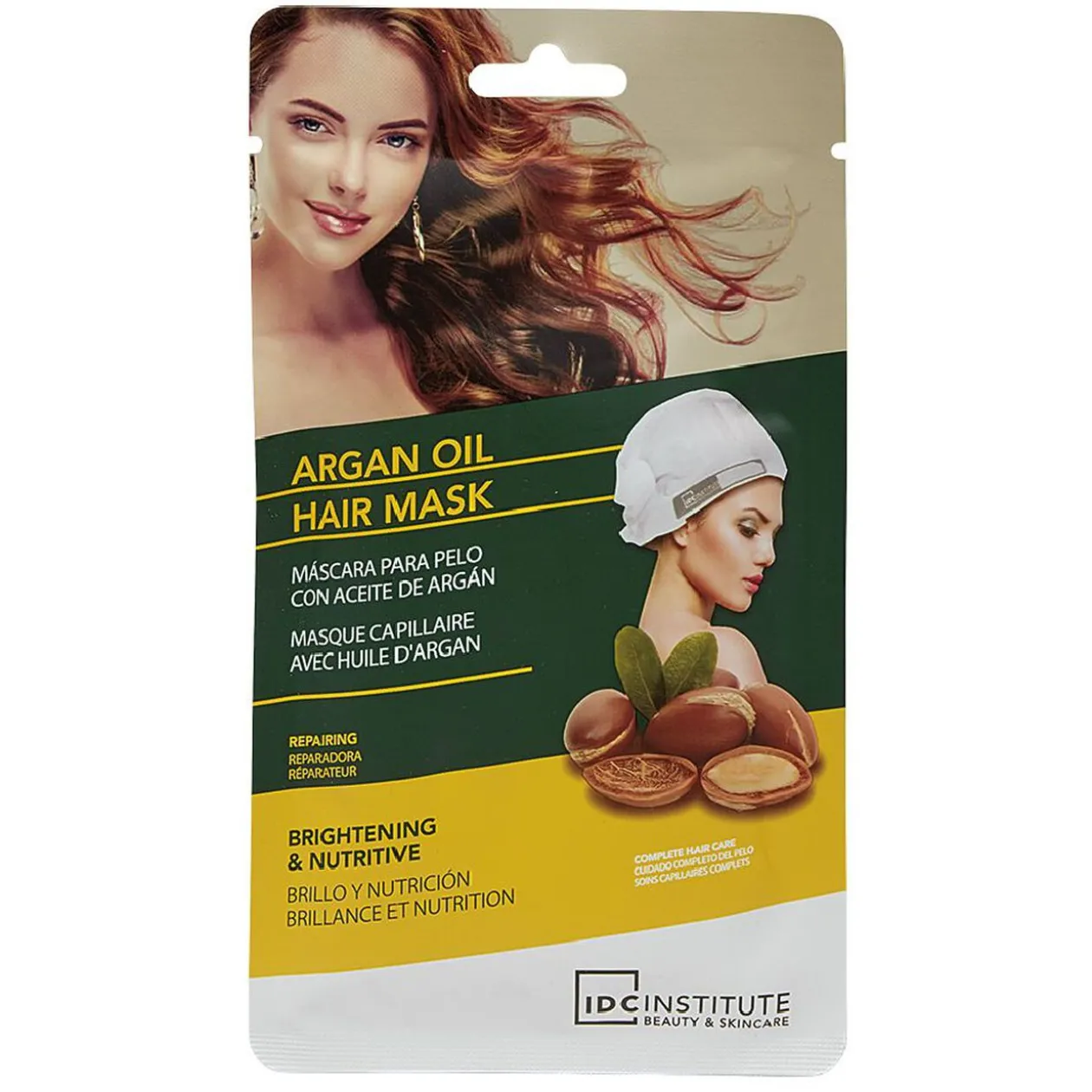 Masque cheveux unidose idc argan tous type de cheveux