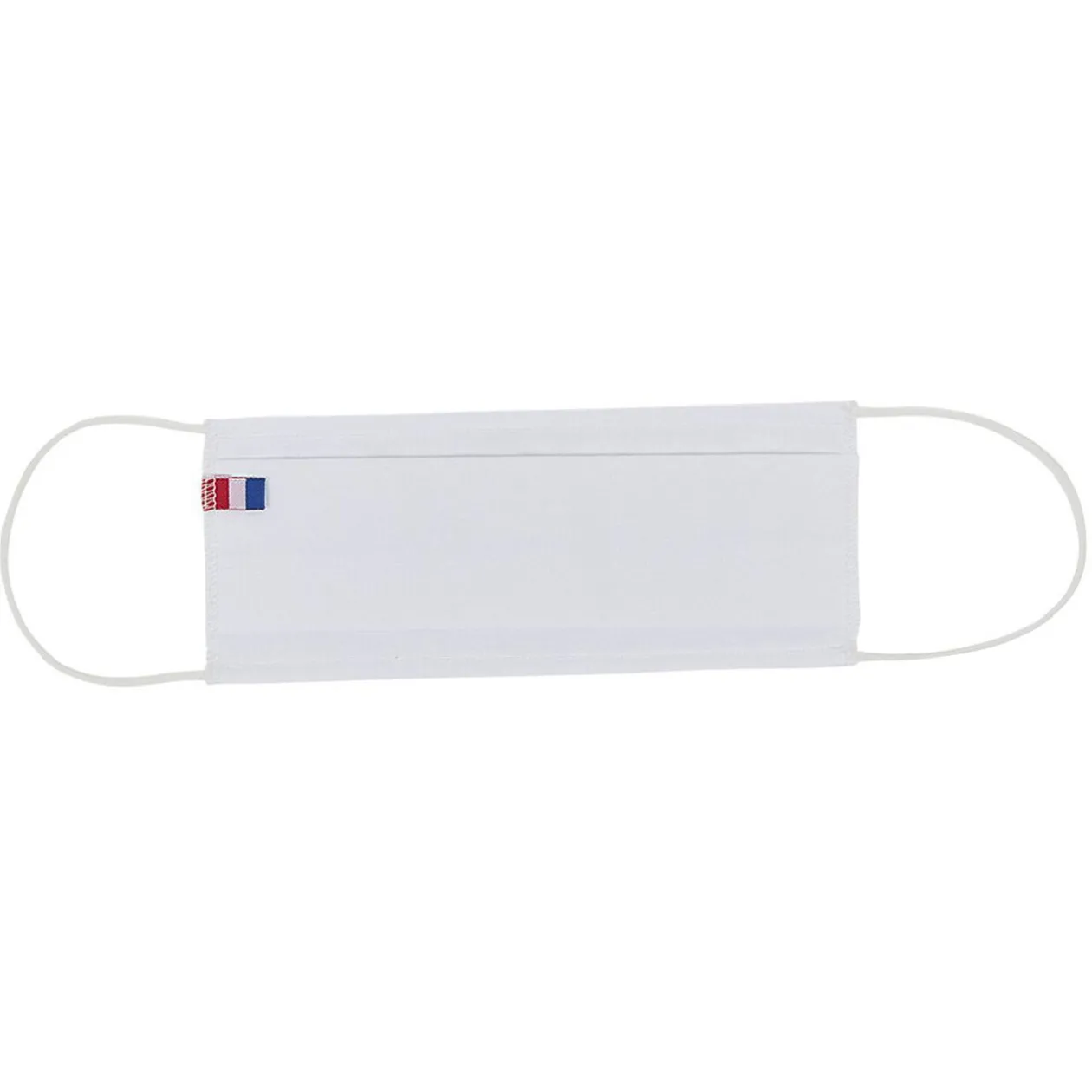 Masque en tissu catégorie 1 Adulte coton Blanc Afnor 60 lavages