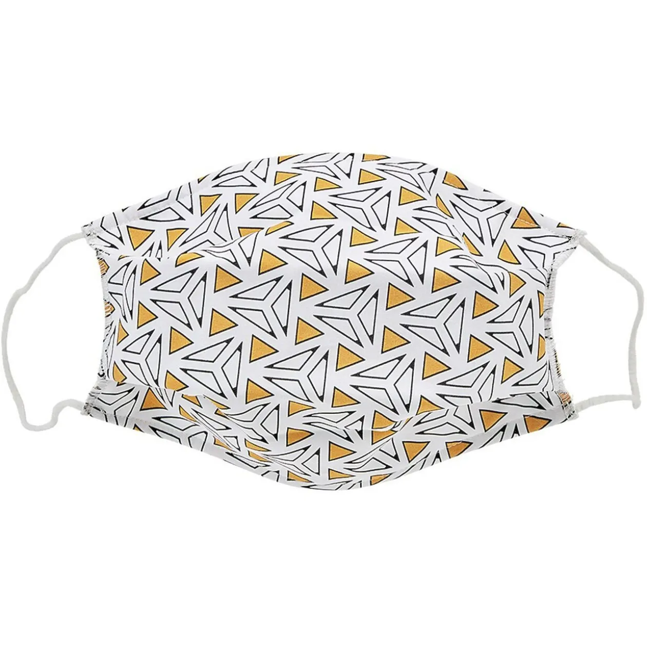 Masque en tissu catégorie 1 Adulte coton imprimé géométrique Afnor