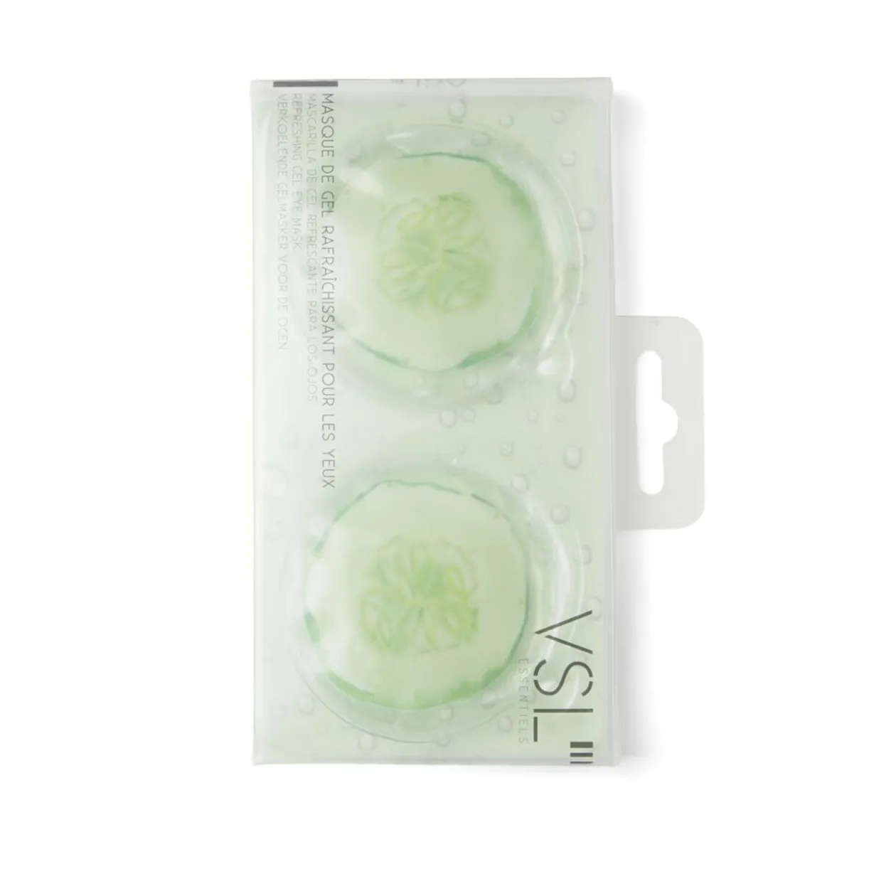 Masque gel pour les yeux design tranche fruit - 3 modèles