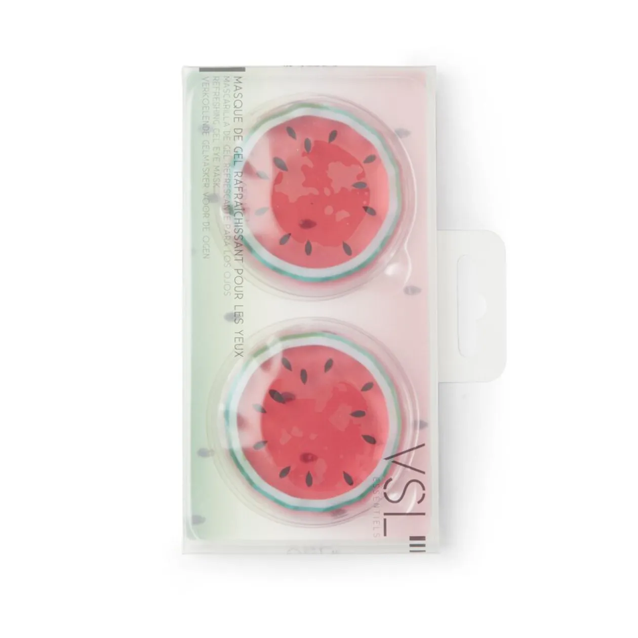 Masque gel pour les yeux design tranche fruit - 3 modèles