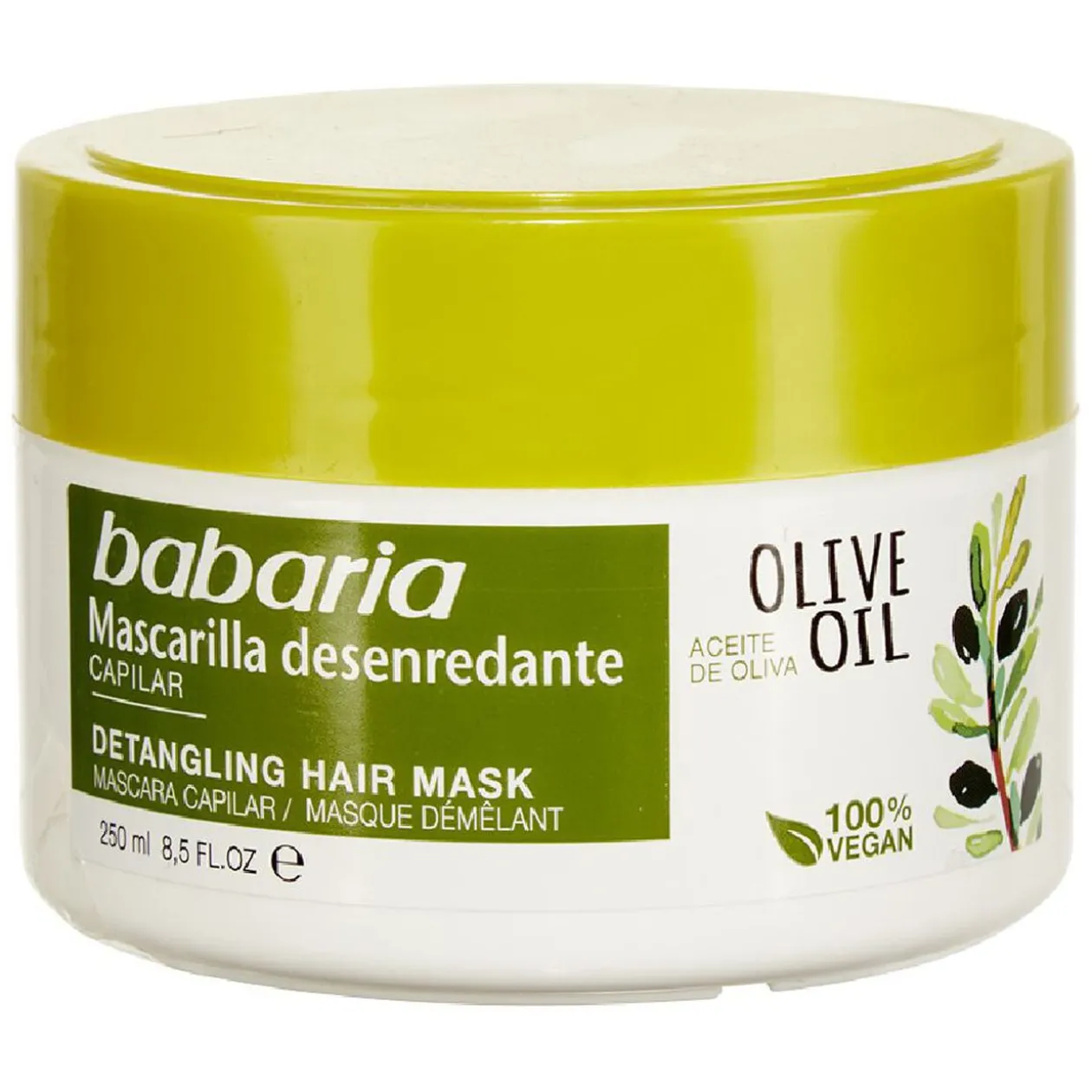 Masque pour cheveux à l'olive 250ml