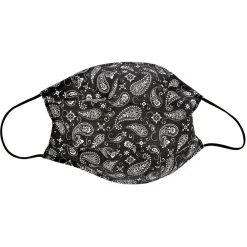 Masque tissu catégorie 1 Adulte coton imprimé Bandana Afnor 60 lavages