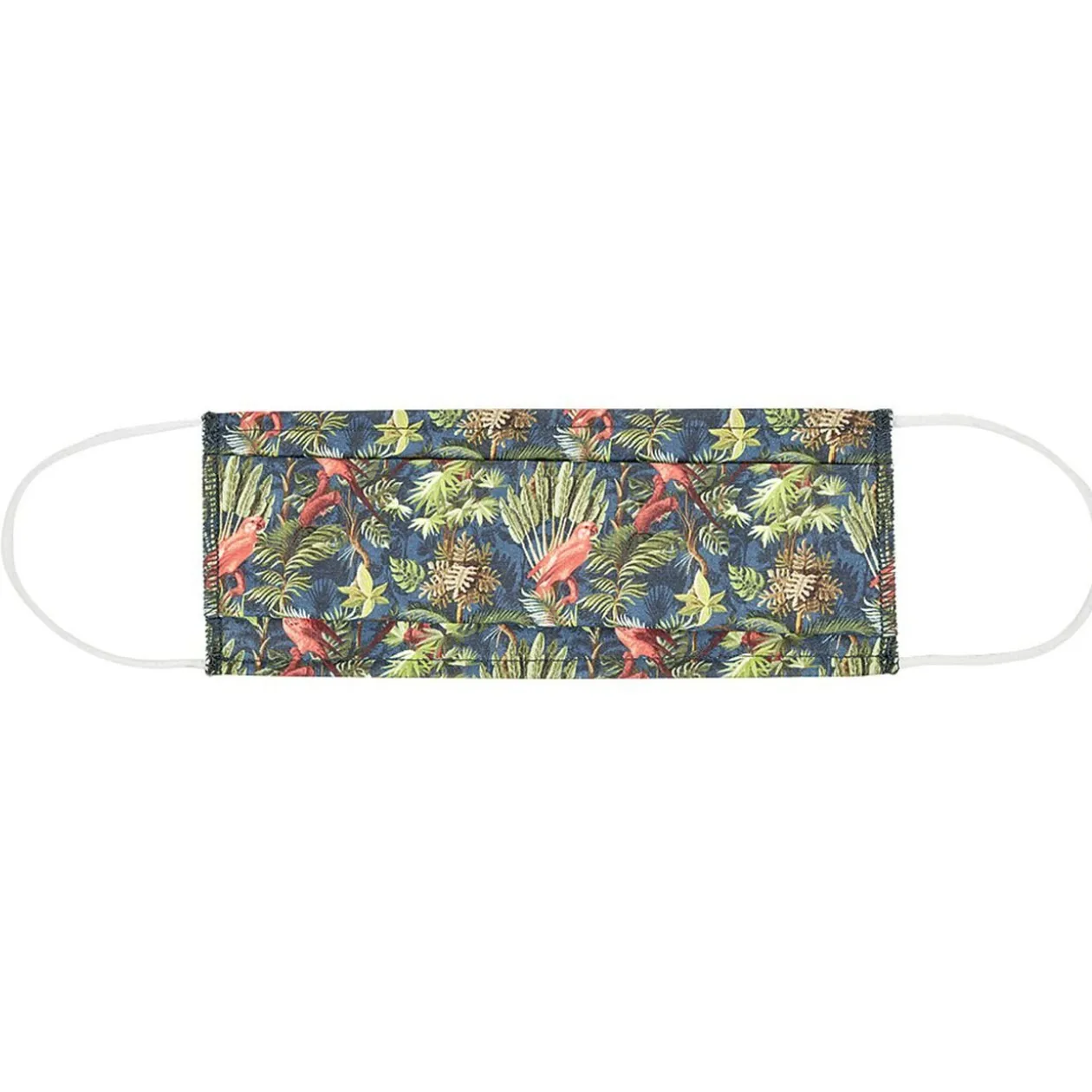 Masque tissu catégorie 1 Adulte coton thème Tropical Afnor 60 lavages